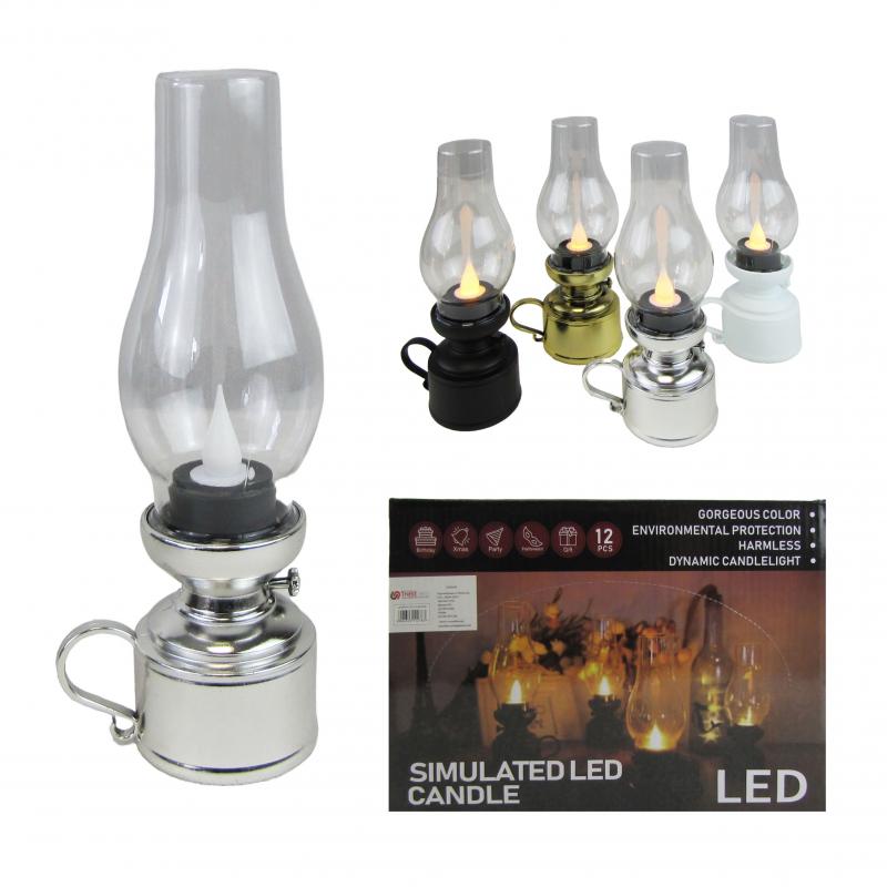Mini lampa naftowa LED 18cm